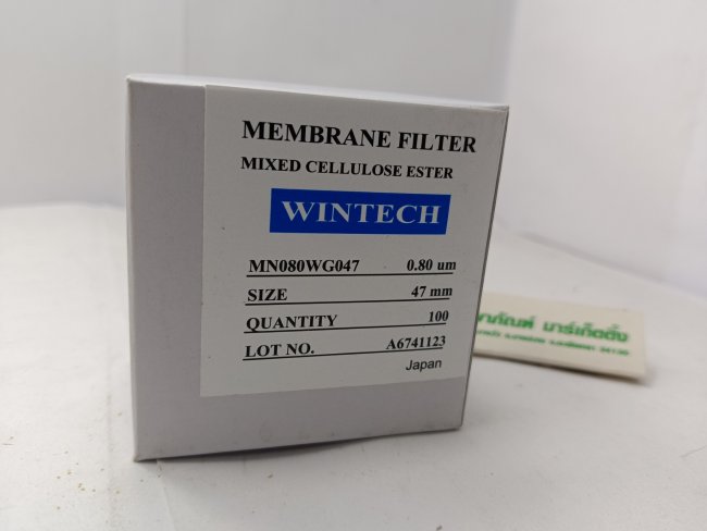 Membrane filter (MCE)0.8 um,47 mm(100/pcs=1 box) Wintech/Japan