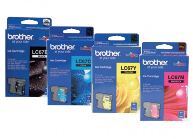 ตลับหมึก LC-67 BK,M,Y,C