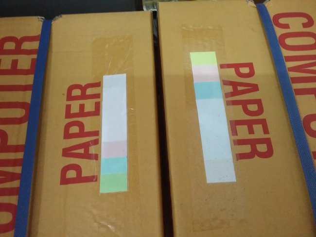 กระดาษต่อเนื่อง 3ชั้น3สีและ4ชั้น4 สี