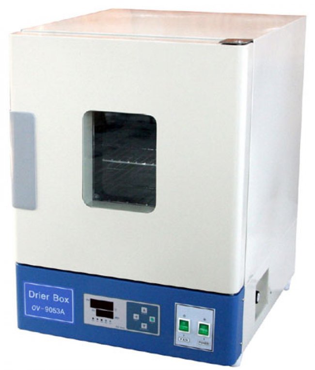 ตู้อบลมร้อน ( Hot air oven ) แบบมีพัดลม รุ่น OV-9123A ยี่ห้อ Drier Box  