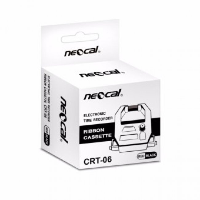 ผ้าหมึกเครื่องตอกบัตร CRT 06